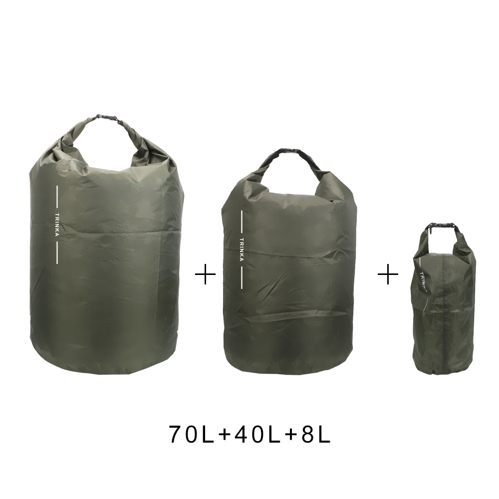 Waterproof Dry Bag for Travel & Water Sports | Kayak, Beach & Camping Storage Bag 🌊🎒 | 8L / 40L / 70L