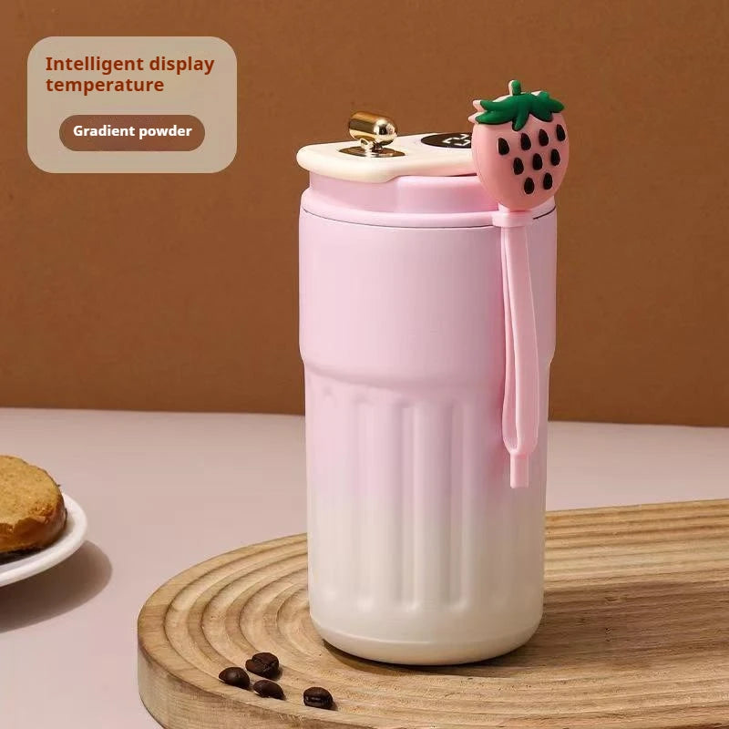 Vaso Térmico Inteligente con Pantalla de Temperatura