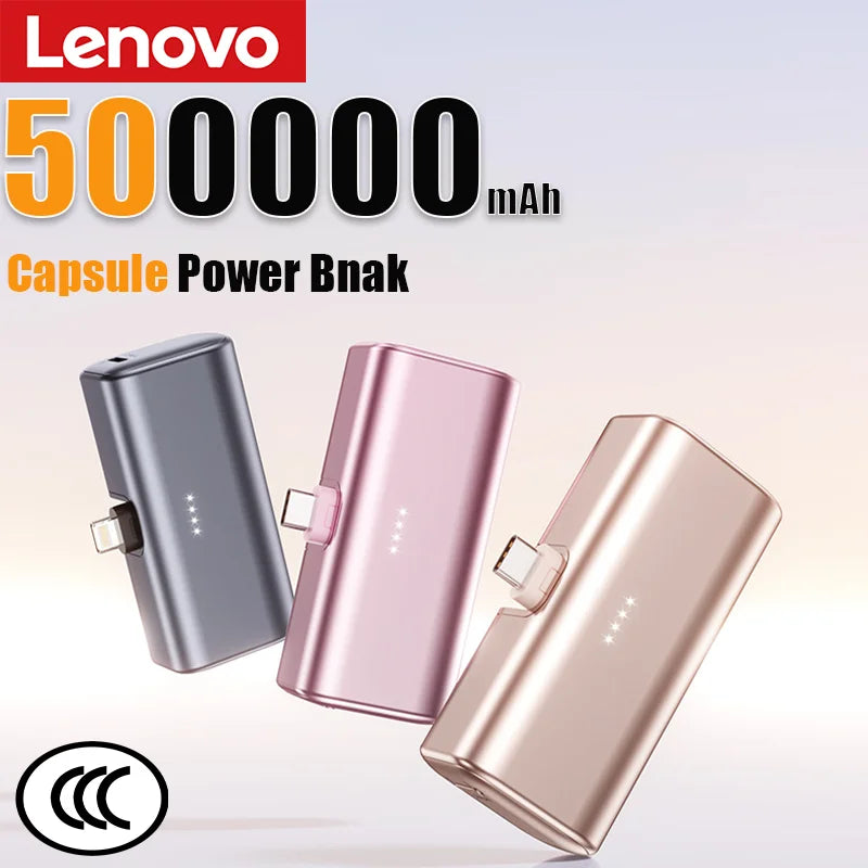 Mini Portable 5000mAh Fast Charging Power Bank – USB-C Compact Battery Pack