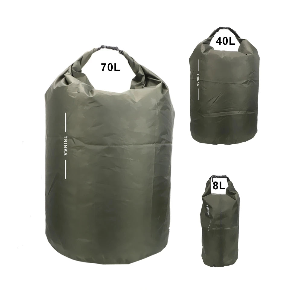 Waterproof Dry Bag for Travel & Water Sports | Kayak, Beach & Camping Storage Bag 🌊🎒 | 8L / 40L / 70L