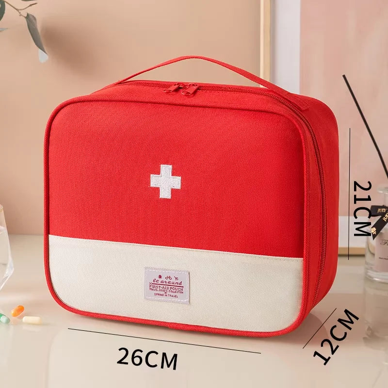 Portable First Aid & Medicine Organizer Bag | Travel Pill Storage Kit 💊🚑 | Emergency Survival & Daily Essentials Pouch