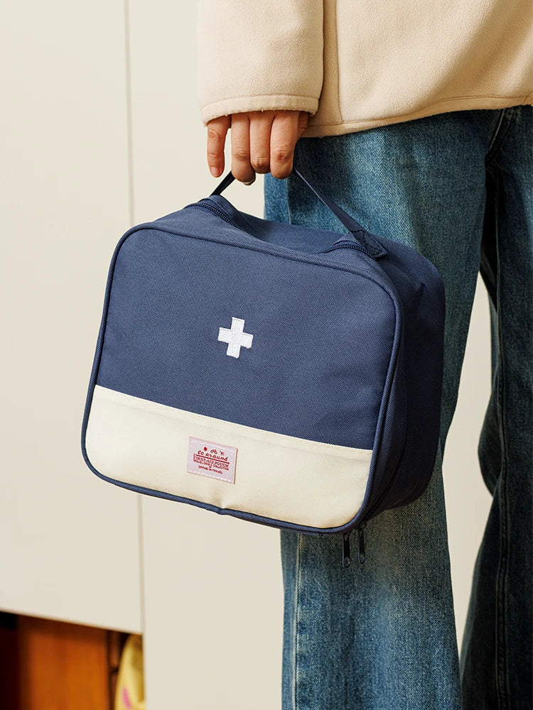 Portable First Aid & Medicine Organizer Bag | Travel Pill Storage Kit 💊🚑 | Emergency Survival & Daily Essentials Pouch