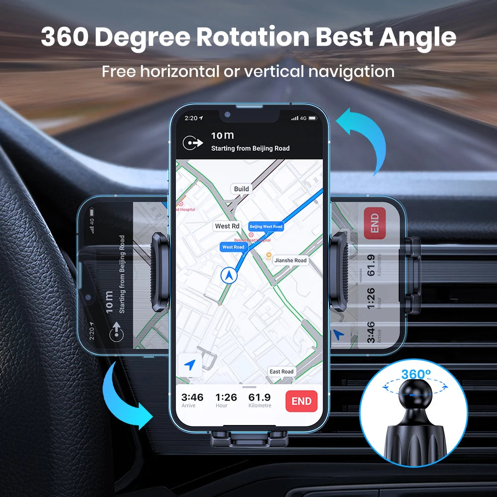 Soporte Magnético Para Celular en Carro – Maneja Más Cómodo 🚗📱