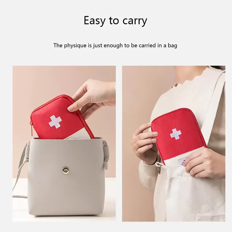 Portable First Aid & Medicine Organizer Bag | Travel Pill Storage Kit 💊🚑 | Emergency Survival & Daily Essentials Pouch