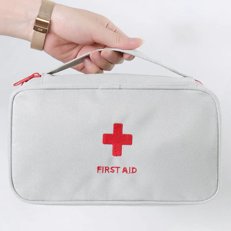 Portable First Aid & Medicine Organizer Bag | Travel Pill Storage Kit 💊🚑 | Emergency Survival & Daily Essentials Pouch