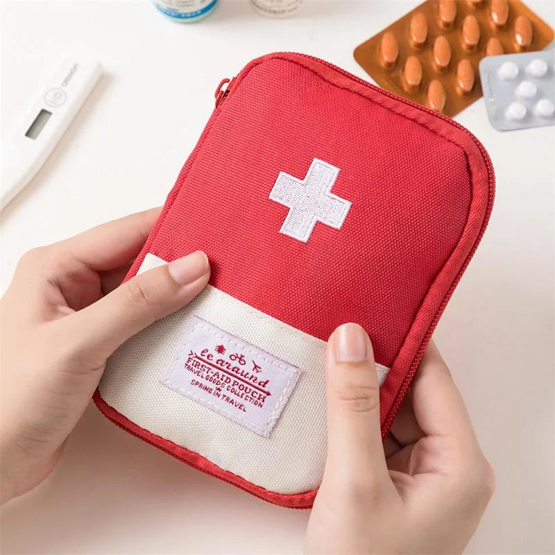 Portable First Aid & Medicine Organizer Bag | Travel Pill Storage Kit 💊🚑 | Emergency Survival & Daily Essentials Pouch