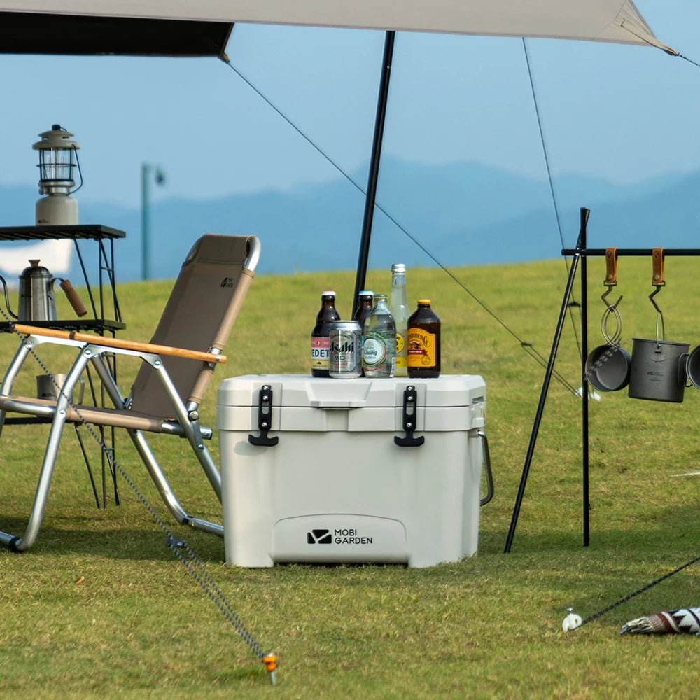 Nevera Portátil 25L para Camping | Hielera de Viaje para Playa, BBQ y Carro ❄️🔥