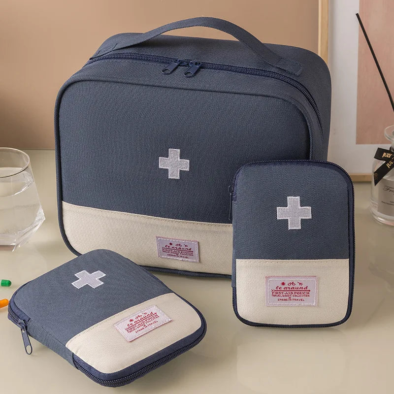 Portable First Aid & Medicine Organizer Bag | Travel Pill Storage Kit 💊🚑 | Emergency Survival & Daily Essentials Pouch