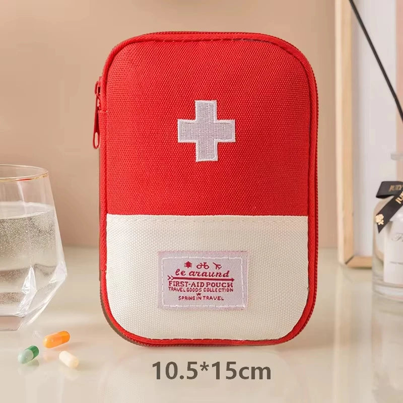 Portable First Aid & Medicine Organizer Bag | Travel Pill Storage Kit 💊🚑 | Emergency Survival & Daily Essentials Pouch