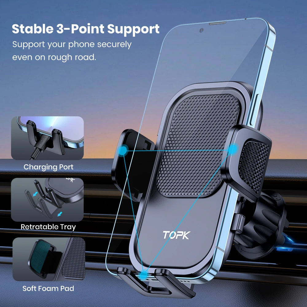 Soporte Magnético Para Celular en Carro – Maneja Más Cómodo 🚗📱