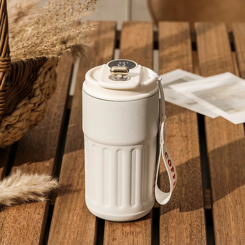 Vaso Térmico Inteligente con Pantalla de Temperatura