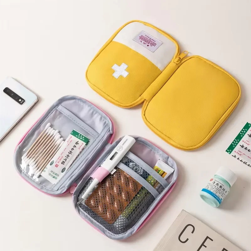 Portable First Aid & Medicine Organizer Bag | Travel Pill Storage Kit 💊🚑 | Emergency Survival & Daily Essentials Pouch