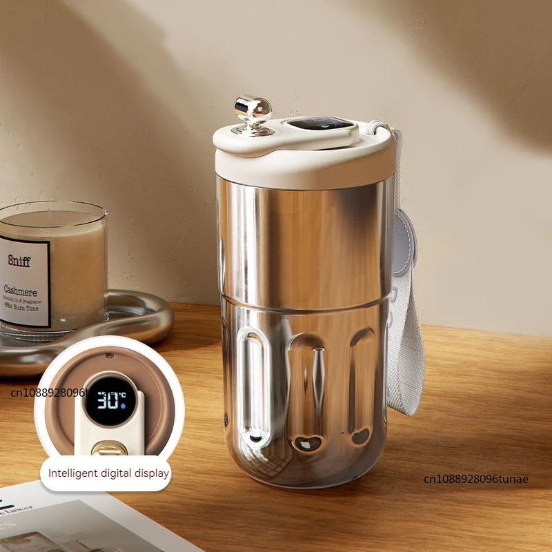 Vaso Térmico Inteligente con Pantalla de Temperatura