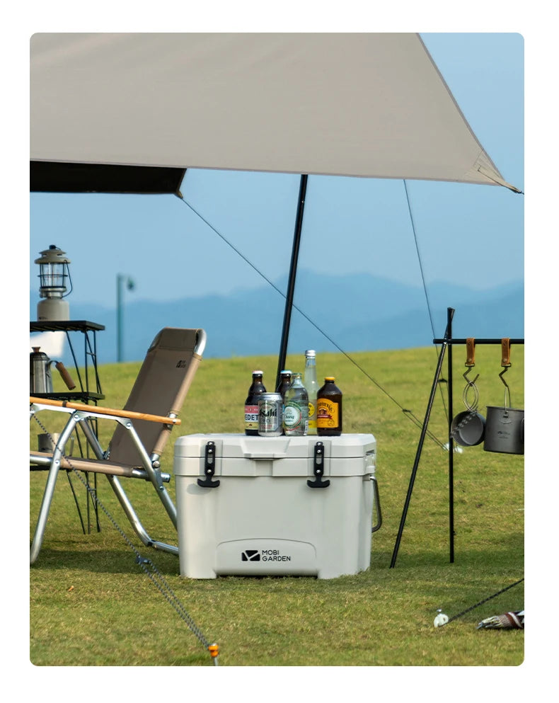 Nevera Portátil 25L para Camping | Hielera de Viaje para Playa, BBQ y Carro ❄️🔥