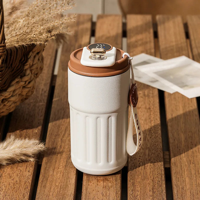 Vaso Térmico Inteligente con Pantalla de Temperatura