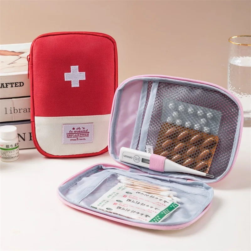 Portable First Aid & Medicine Organizer Bag | Travel Pill Storage Kit 💊🚑 | Emergency Survival & Daily Essentials Pouch