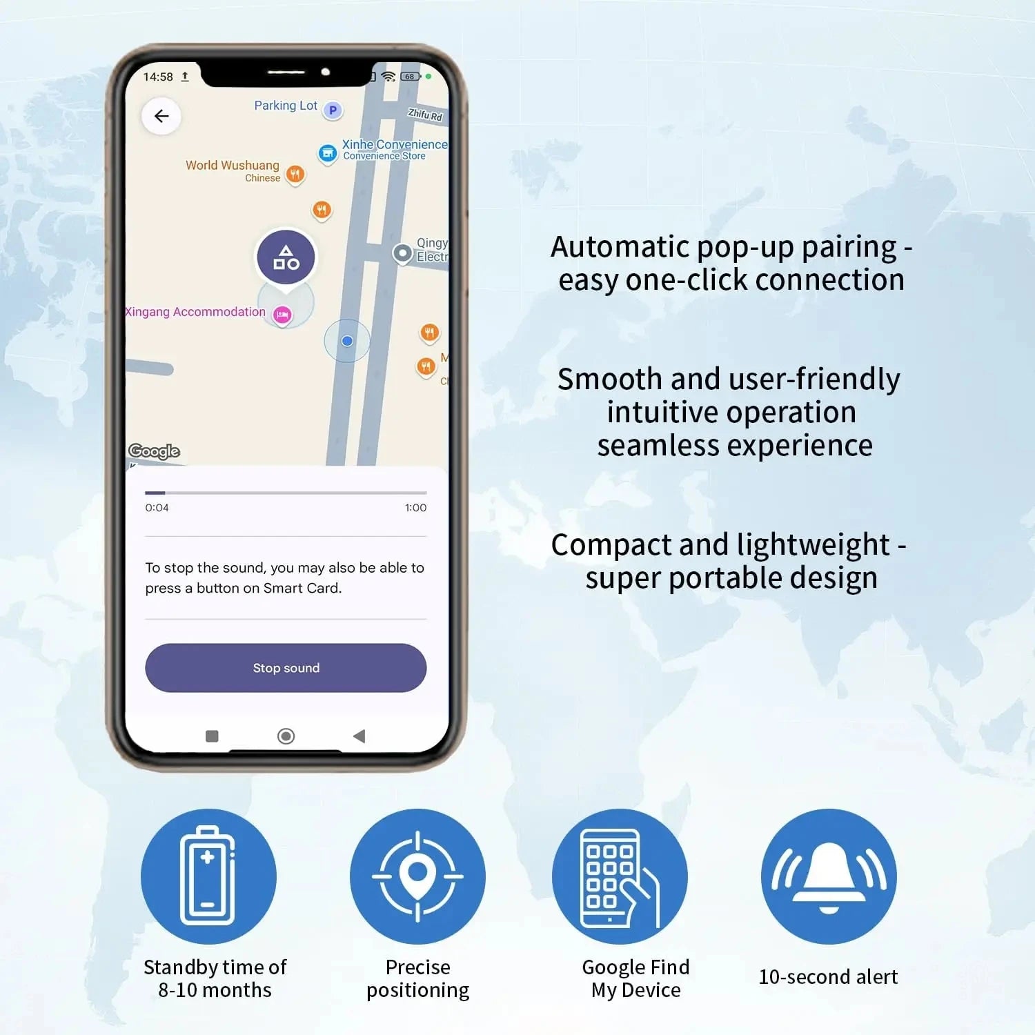 Localizador Bluetooth Inteligente