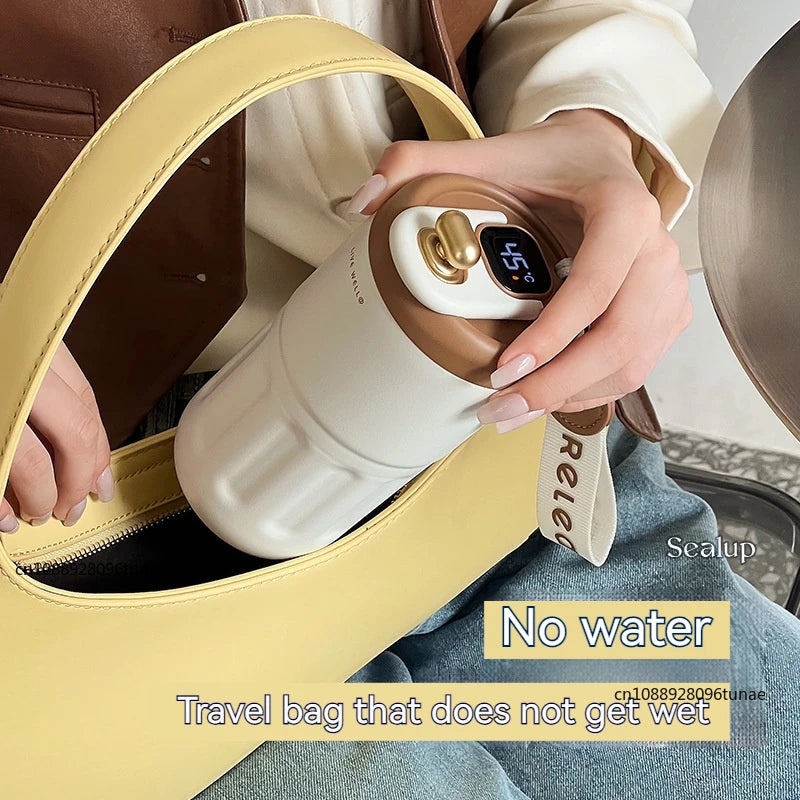 Vaso Térmico Inteligente con Pantalla de Temperatura