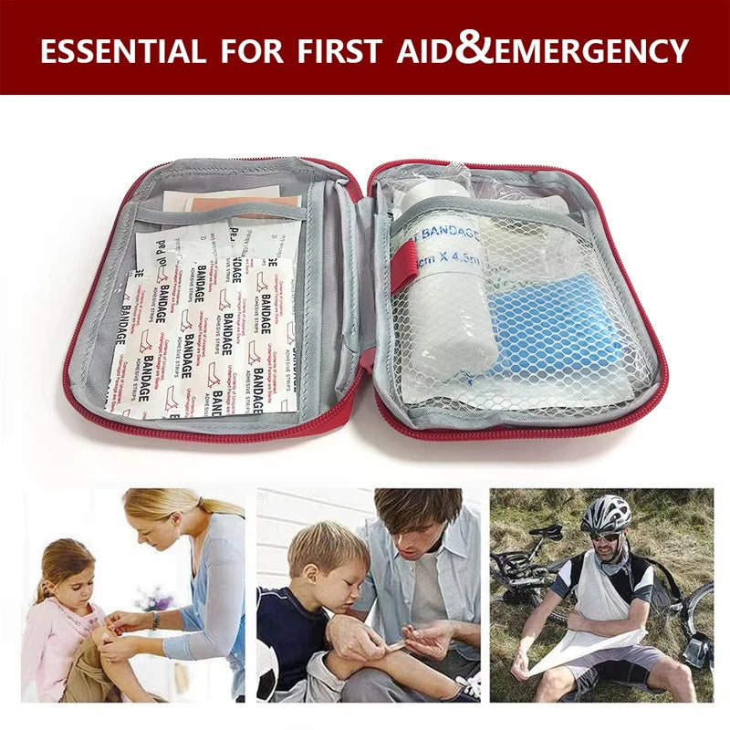Portable First Aid & Medicine Organizer Bag | Travel Pill Storage Kit 💊🚑 | Emergency Survival & Daily Essentials Pouch
