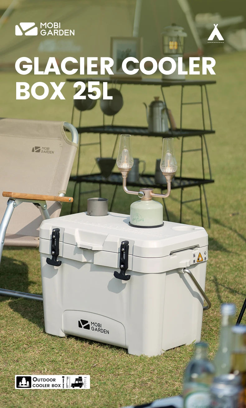 Nevera Portátil 25L para Camping | Hielera de Viaje para Playa, BBQ y Carro ❄️🔥