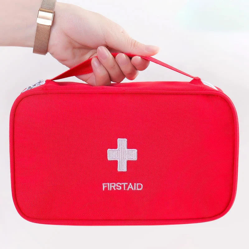 Portable First Aid & Medicine Organizer Bag | Travel Pill Storage Kit 💊🚑 | Emergency Survival & Daily Essentials Pouch