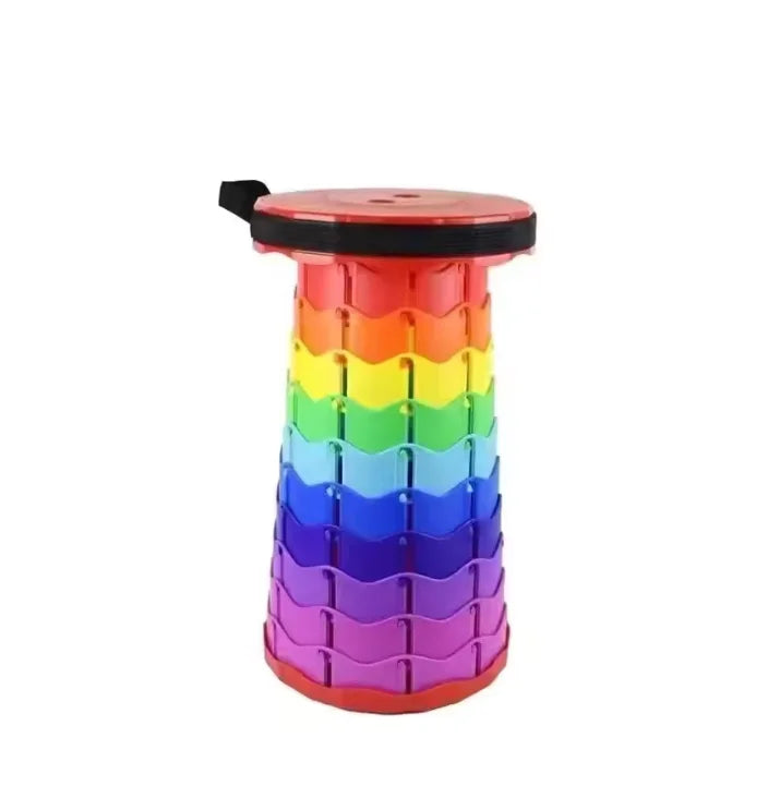 Portable Folding Telescopic Camping Stool | Lightweight Fishing & Beach Chair 🏖️🔥 | Compact Outdoor Seat