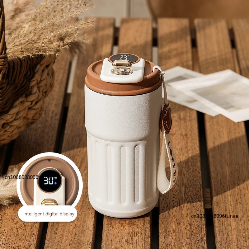 Vaso Térmico Inteligente con Pantalla de Temperatura