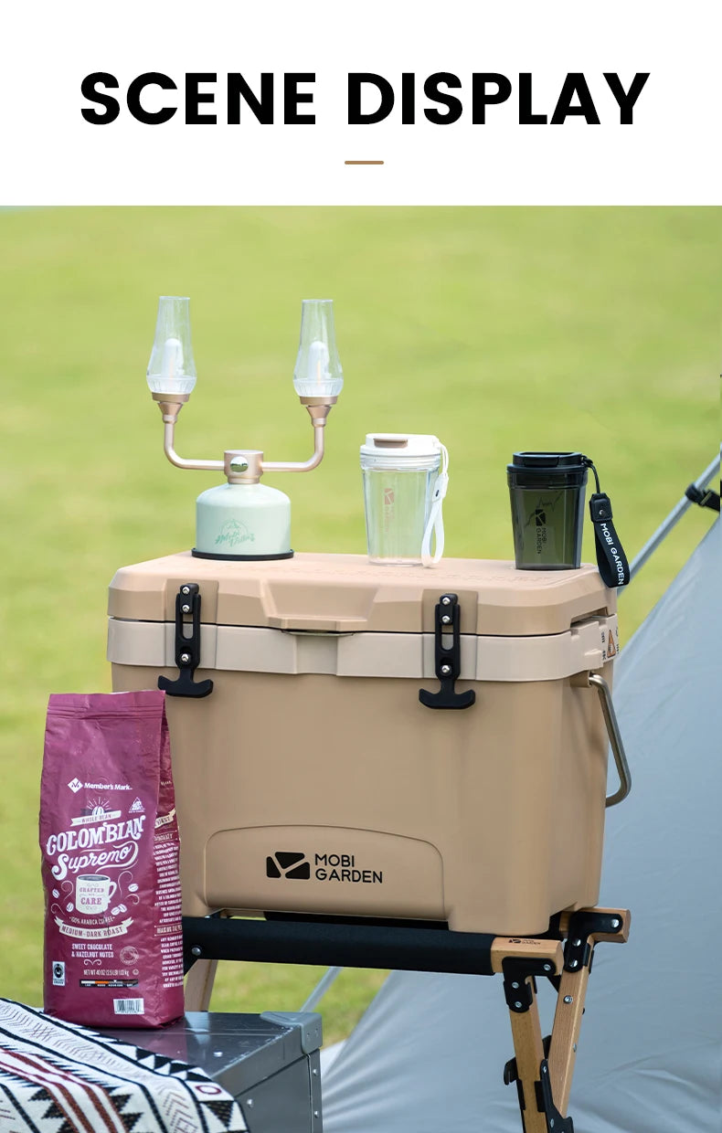 Nevera Portátil 25L para Camping | Hielera de Viaje para Playa, BBQ y Carro ❄️🔥