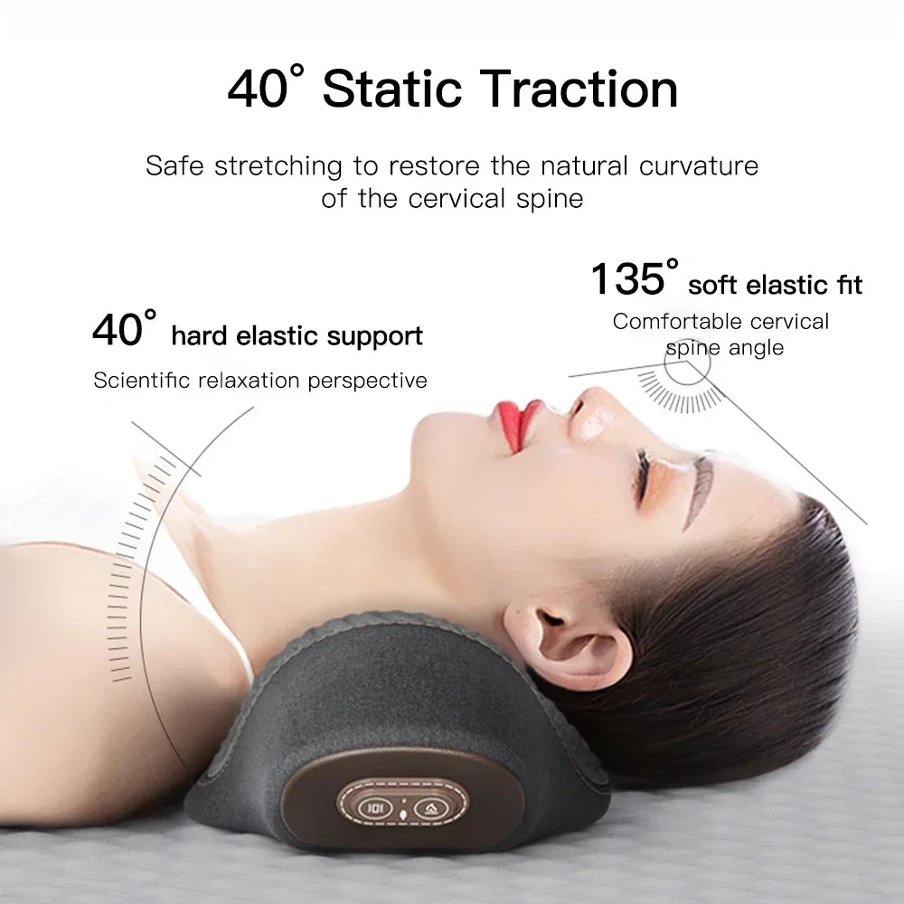 Almohada Inteligente Para Cuello – Relajación y Calor Terapéutico 🔥